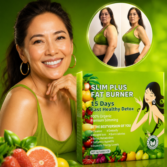 שריפת שומן Slim Plus | שורפת שומן, מנקה רעלים ומרגישה קלילות תוך ימים